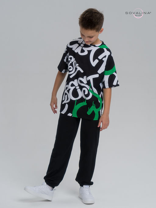 Костюм Daily men граффити бенеттон-черный - Sovalina фото 18