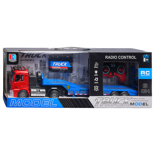 Машина "Перевозчик" 1:20,  р/у, 27 MHz, (USB) в коробке