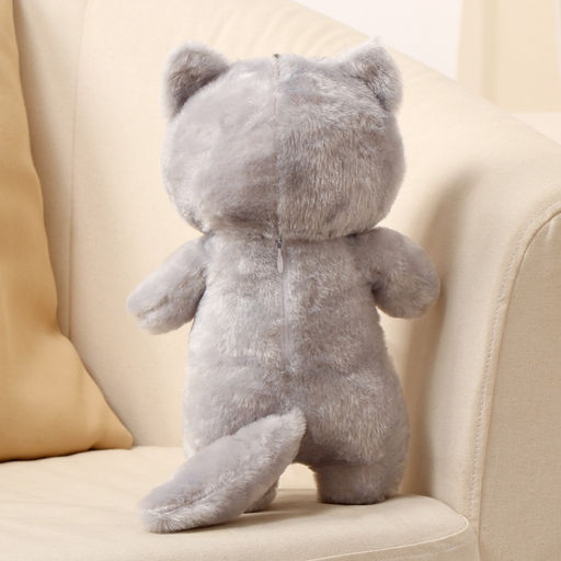 Мягкая игрушка Кот, 30 см, цвет серый - Simaland фото 3