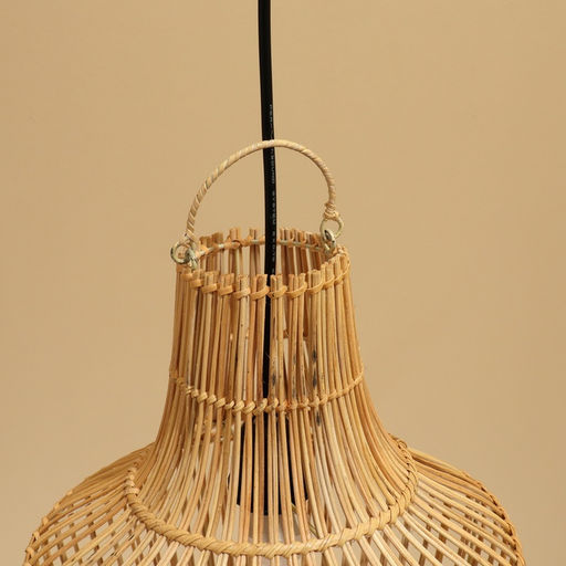 Светильник потолочный из ротанга «Рико», 1×120 Вт, Е27, 30×30×40 см