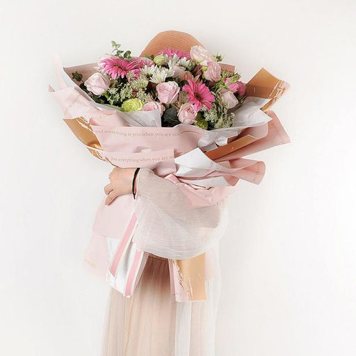 Цена за 20 шт. Плёнка матовая Краски сиреневый, 0,58 х 0,58 м - UPAK LAND фото 5