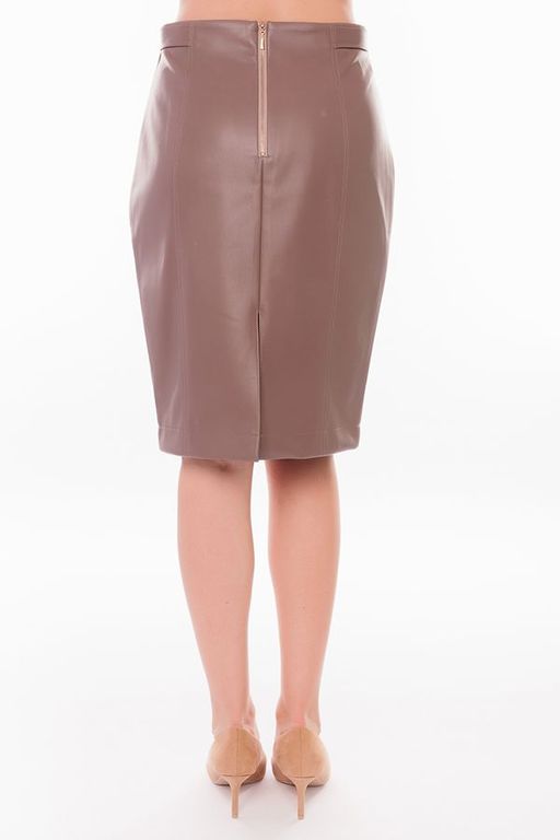 NOBBY, Юбка Ю4500-2 (кофе) (эко-кожа)  фото 8