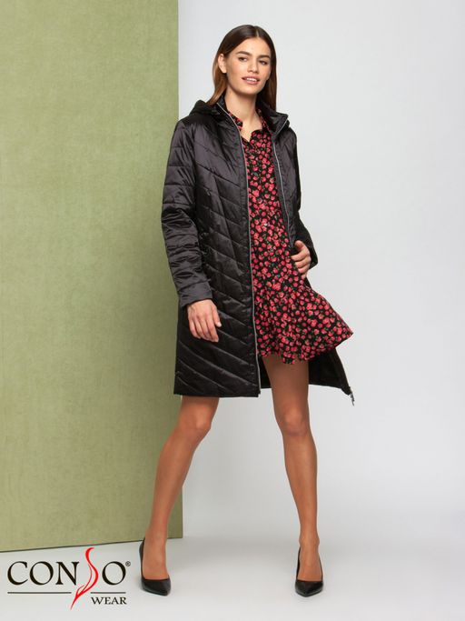 Conso/SS 200120 - nero Куртка женская фото 6
