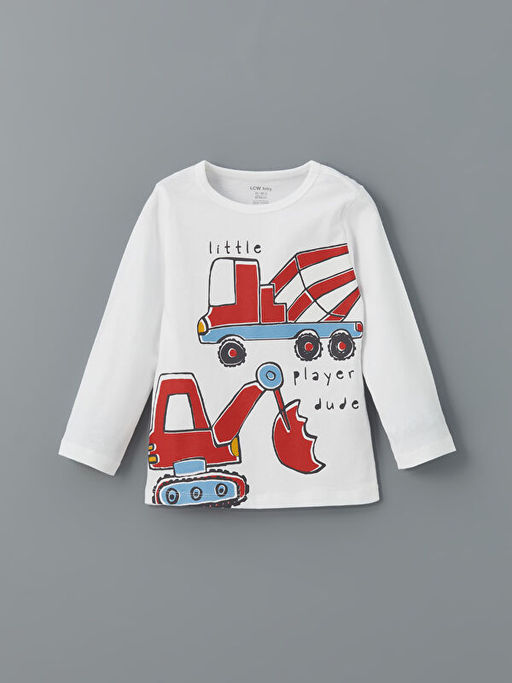 Bisiklet Yaka Erkek Bebek Pijama Tak?m?