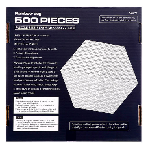 Фигурный пазл Радостный пёсик, 500 деталей - Puzzle time фото 6