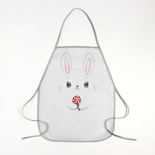 Фартук детский Этель Зайка, 49 х 39 см, 100% полиэстер  фото 11