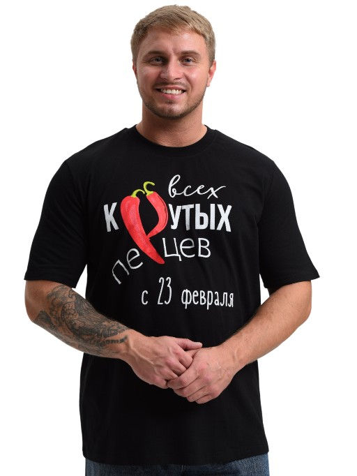 Футболка мужская Натали из хлопка  фото 75