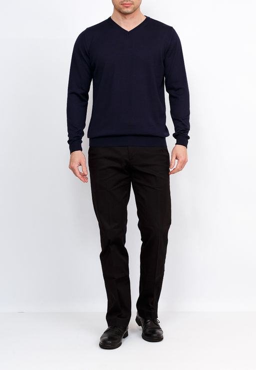 Джемпер мужской GREG G124-4023 (синий)  фото 4