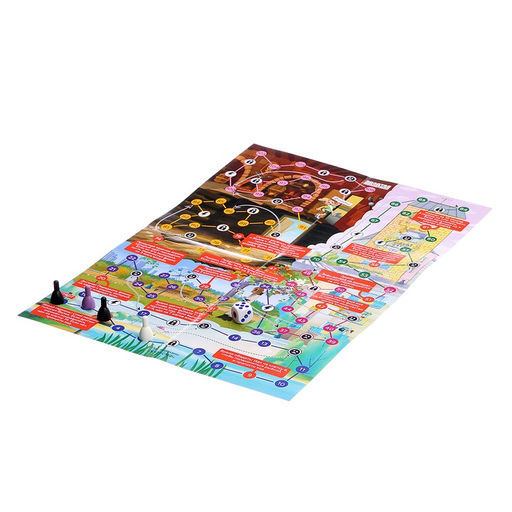 Цена за 2 шт. Настольная игра ходилка-бродилка для детей «Большое приключение», 2-4 игрока, 3+