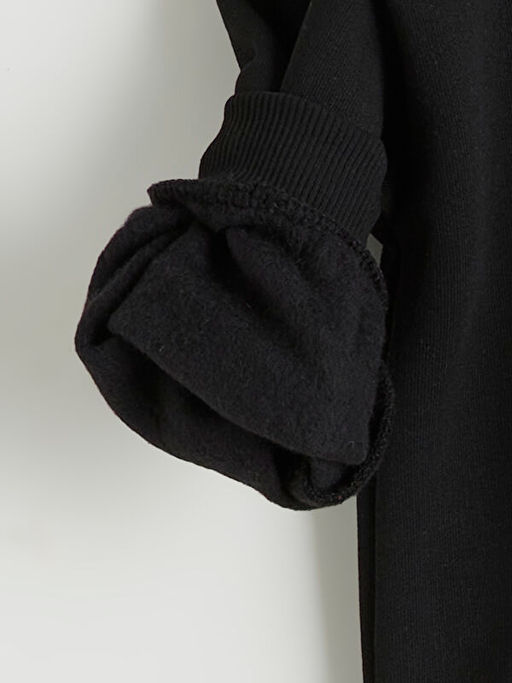 Bisiklet Yaka Ta?l? K?z ?ocuk Sweatshirt