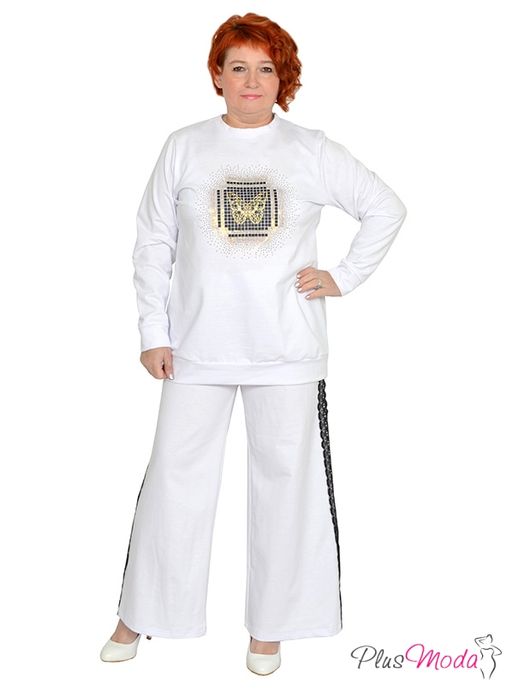 Толстовка Модель №1173 размеры 44-84 - Plusmoda фото 5