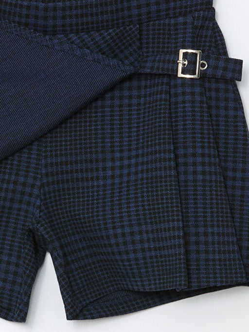 Beli Lastikli Ekose K?z ?ocuk ?ort Etek - Waikiki фото 3