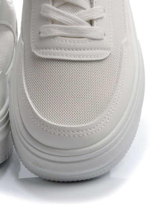 05-6180-36 WHITE Кроссовки женские (искусственные материалы) - No name фото 14