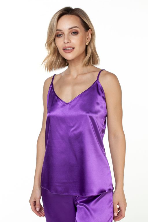 Топ женский атлас 801/01/Сиреневый - Rise фото 9