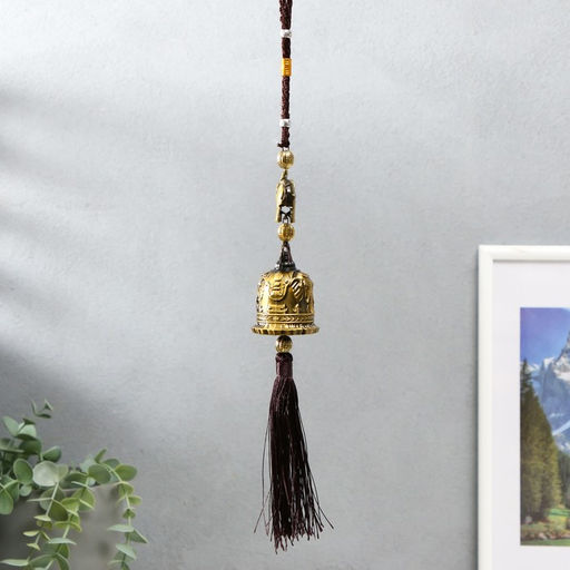 Колокольчик металл Слоны хобот вверх, слоны на колоколе 4х4х38 см - Simaland фото 3