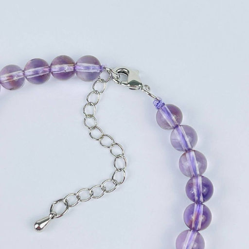 Браслет из лавандового Аметиста