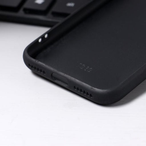 Чехол LuazON для iPhone 7/8/SE (2020), с отсеком под карты, текстиль+кожзам, коричневый - Luazon home фото 4