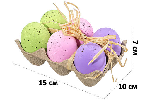 Пасхальное украшение 15*10*7 см