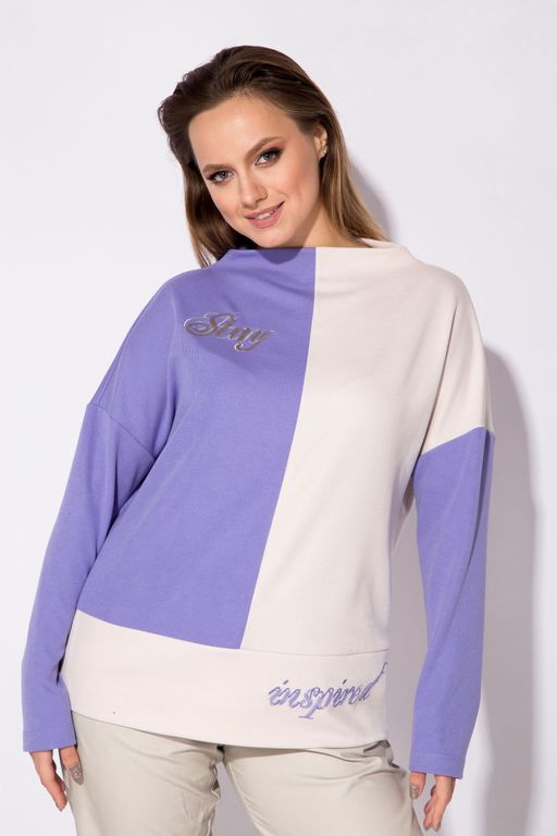 Джемпер ТАиЕР 1149 лаванда  фото 4