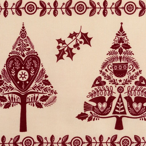 Скатерть новогодняя «Доляна» Merry Christmas, 146×180+/- 3 см, 100% хлопок, рогожка 164 г/м²