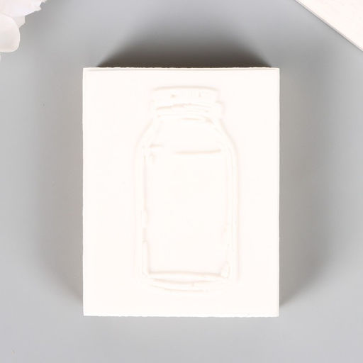 Печать дерево, резина «Бутылка для молока», 7×5.5 см