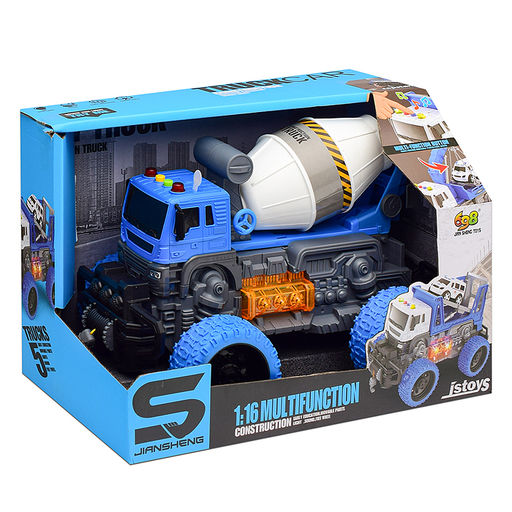 Машина "ГигантСтрой" 1:16 (свет, звук) в коробке