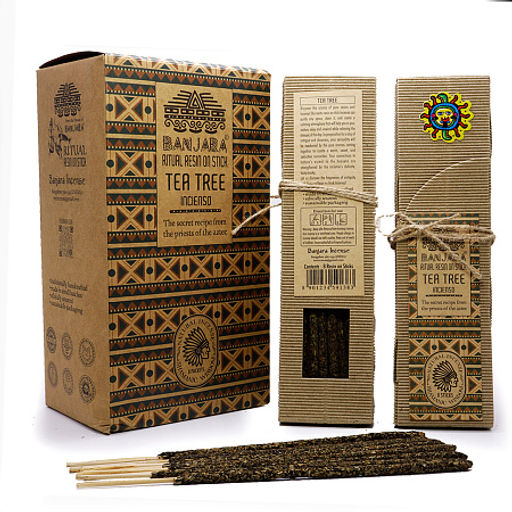 Благовония BANJARA Tea Tree Super Premium качество светлые пыльцовые 8 палочек