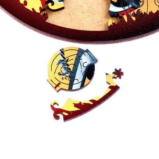 Фигурный пазл в рамке «Монстер трак», 55 деталей