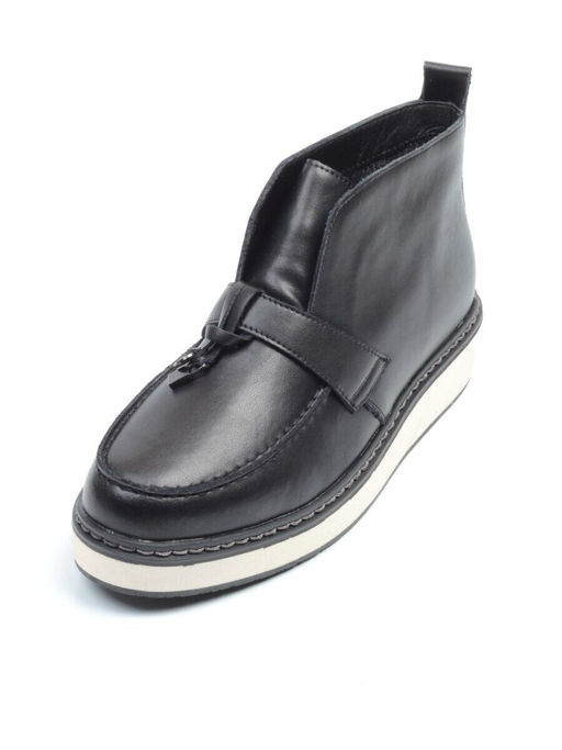 01-5172-1 Ботинки демисезонные (натуральная кожа, байка) - Фабричный китай фото 5