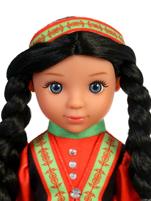 Кукла классическая «Любимая красавица» в башкирском костюме
