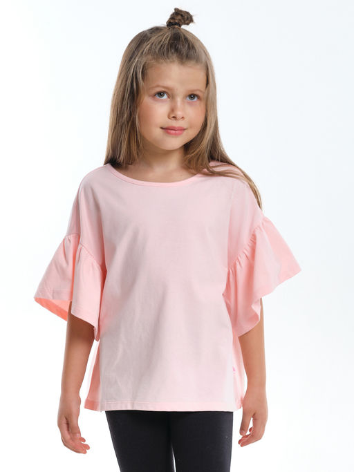 Футболка подростковая одежда UD 7909 крем-розовый - Mini maxi фото 10