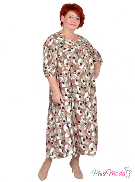 Платье Модель №1529 размеры 44-84 - Plusmoda фото 13