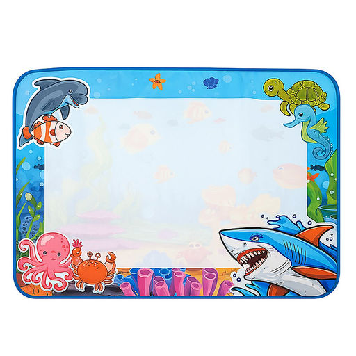Коврик для рисования "Подводный мир" в коробке