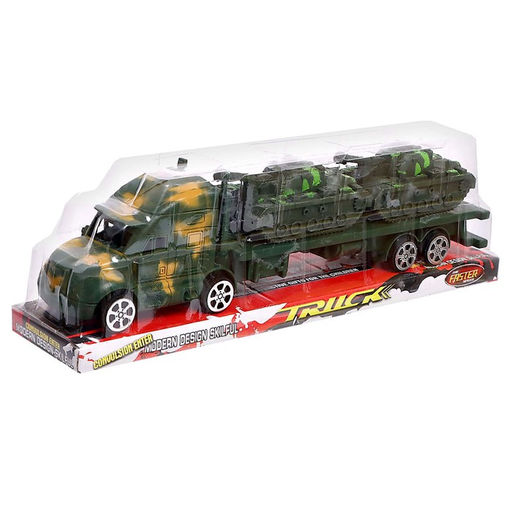 Грузовик инерционный Военный автовоз - Simaland фото 5