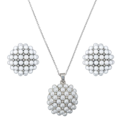 Комплект колье+серьги Fiore Luna