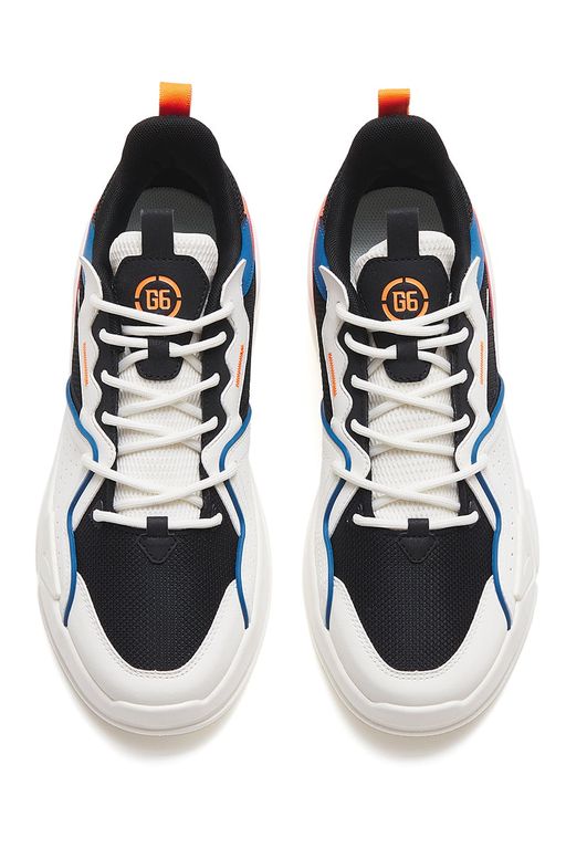 Кроссовки Чёрный/Белый/Оранжевый - Anta фото 4