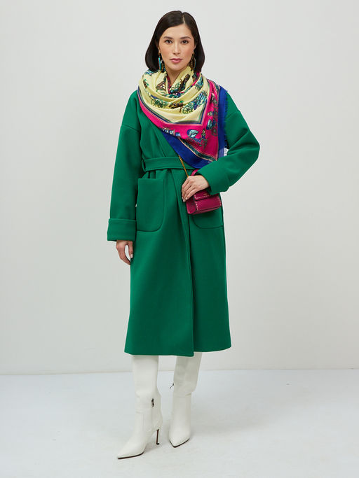 Тонкий,мягкий двусторонний палантин из тонкой шерсти - Tantino фото 8