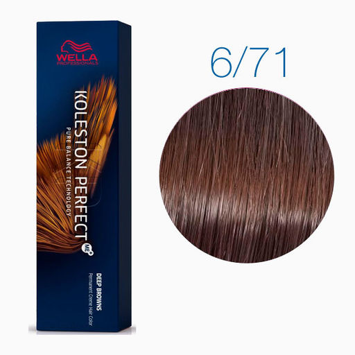 Краска стойкая Koleston Perfect 6/71 Королевский соболь, Wella Professionals