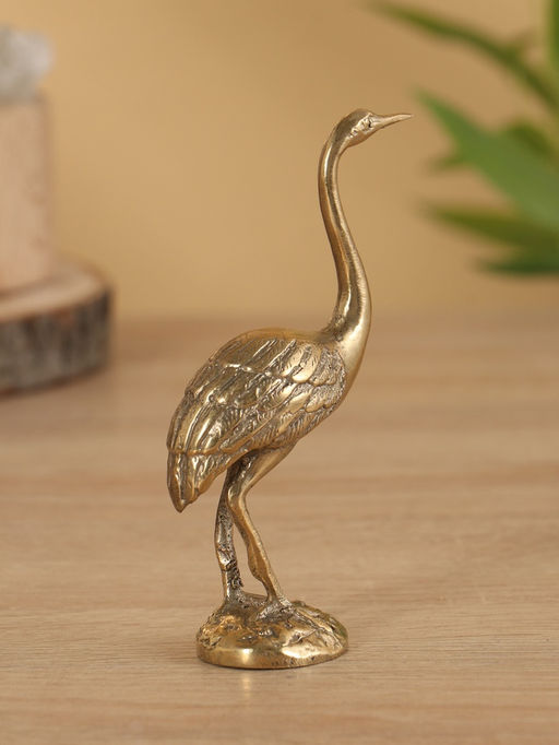 Сувенир «Журавль», 7×4×12 см, бронза