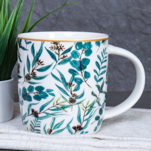 Кружка 400 мл Веточки / Y-370 /уп 72/ - Галеонтрейд фото 4