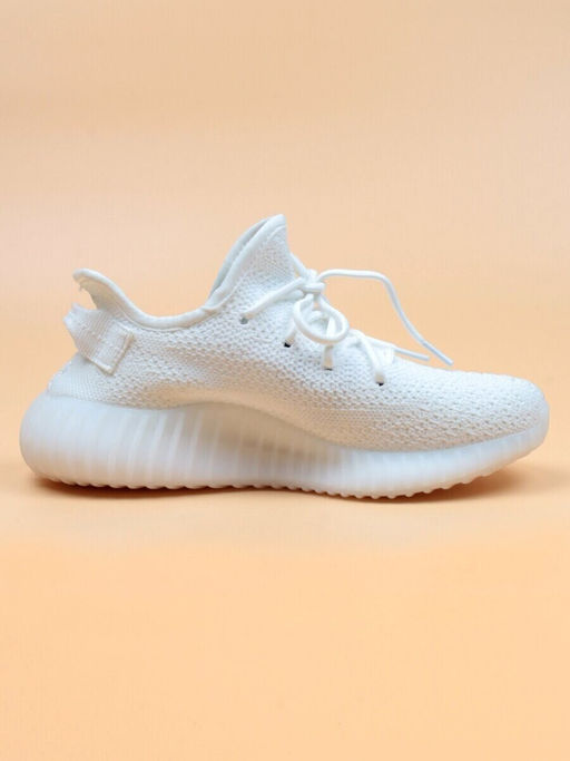 05-B552-3 WHITE Кроссовки женские (текстиль)