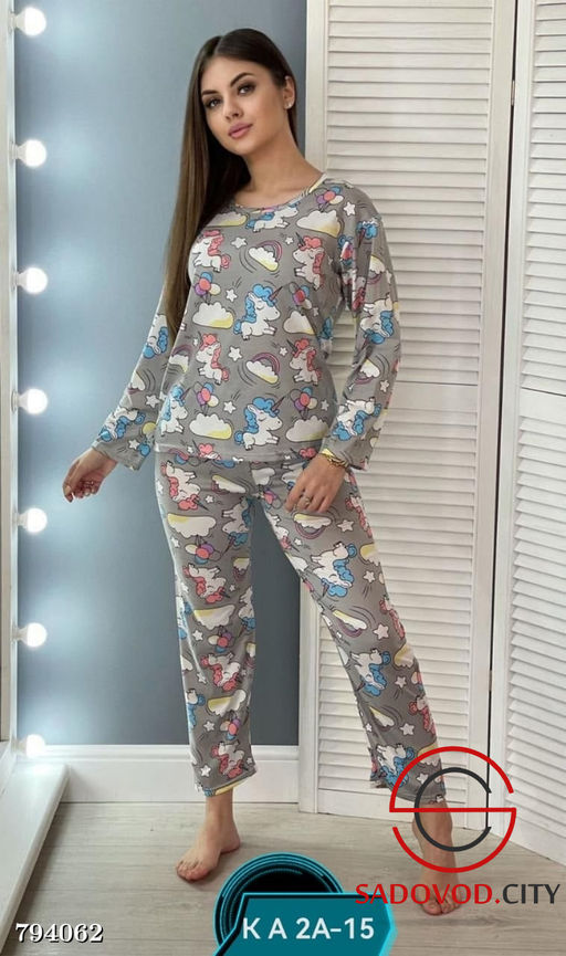 Женские пижама из ткани бамбук