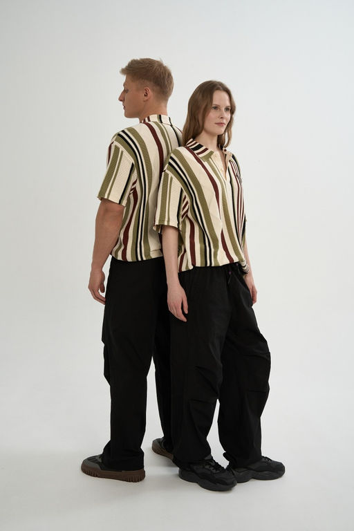 Брюки текстильные Черный KAI Woven Casual Pants - Anta фото 20