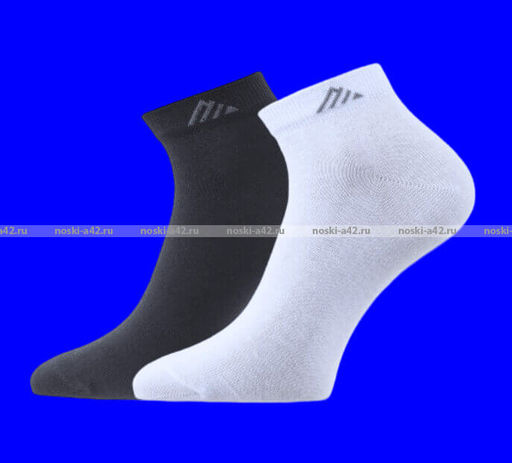 Цена за 5 пар. 5 ПАР - САРТЭКС носки мужские укороченные арт. В-26 СЕРЫЕ