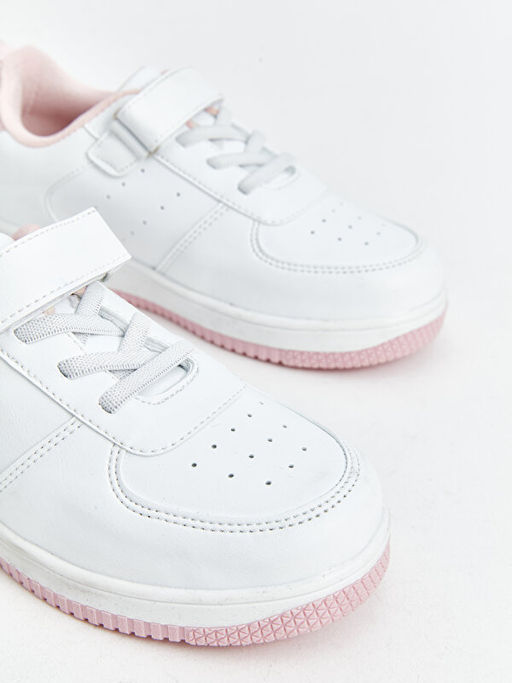 Ba?c?k ve C?rt C?rtl? K?z ?ocuk Spor Ayakkab? - Waikiki фото 3