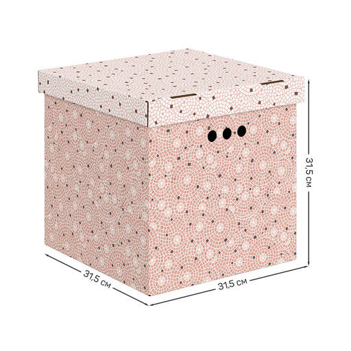 VAL OA-BC-3K Короба картонные, 31.5*31.5*31.5 см, набор 3 шт., OPUS ROMANO AURA , шт