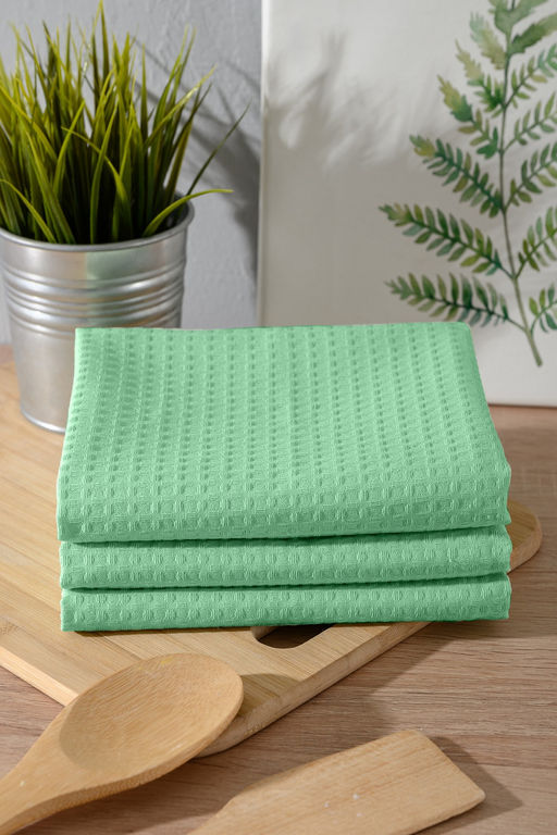 Набор вафельных полотенец в подарочной упаковке