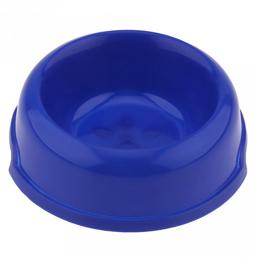 Миска для кормления животных пластмассовая Лапа 0,25л, д11см, h4,7см, основание д15см, цвета микс (зеленый, синий, красный) (Китай) - Pet toys фото 4