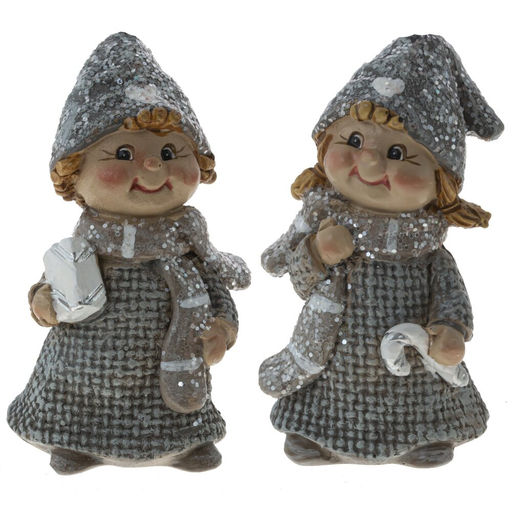 Фигурка декоративная "Ребёнок", L3 W3 H6 см, 2в.