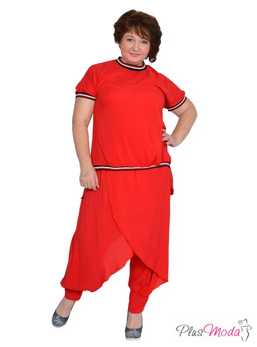 Костюм Модель №863 размеры 44-84 - Plusmoda фото 3